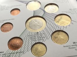Euro Münzsatz Slowenien 2008 sehr selten