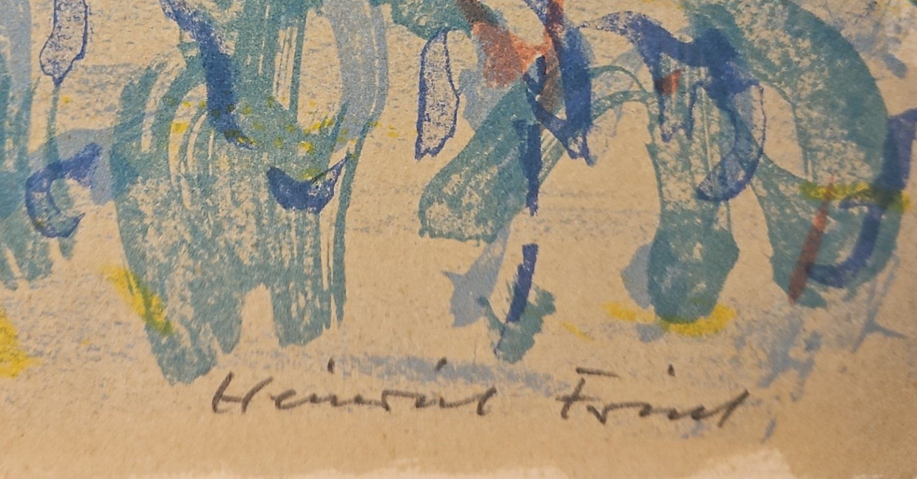 Grafiken & Lithographien: Heinrich Frisch ?? - Lithographie – Gebraucht aus Elgg von cuendetkunst 2