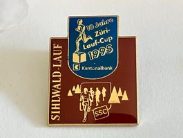 1 Pin Züri Laufcup 1995 Sihlwald Lauf