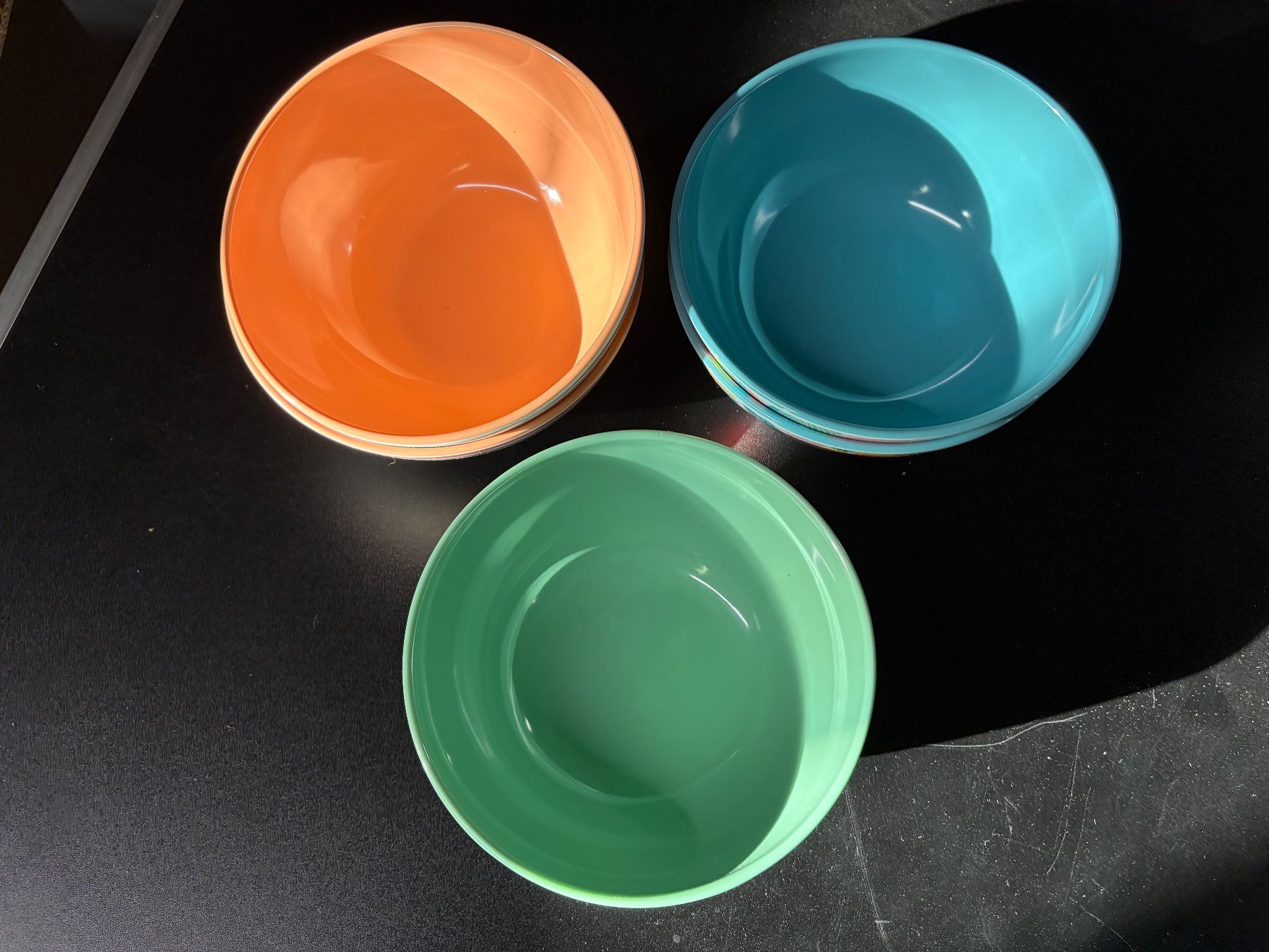 Ciotole: 5 Schüsseli PVC – Usato da Obergösgen venduto da Andre118 1