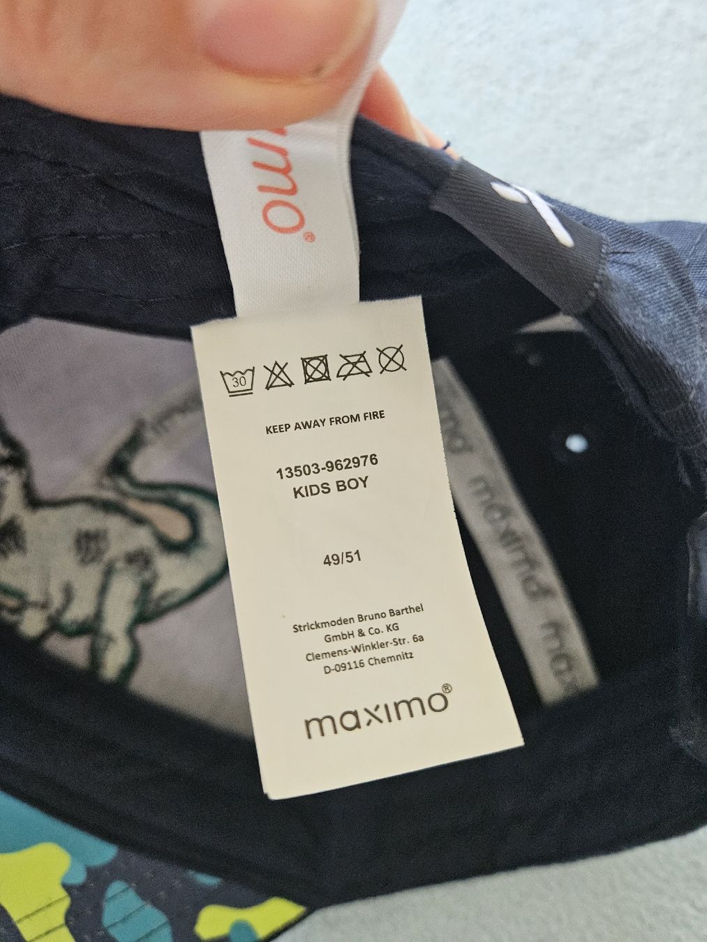 Autres vêtements garçon: Basecap T-Rex 49/51 – Neuf (Voir description) à Zürich par Kris8050 3
