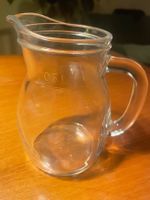 Karaffe Glas, Halbliter, aus Italien