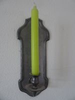 Wand-Kerzenhalter aus Zinn