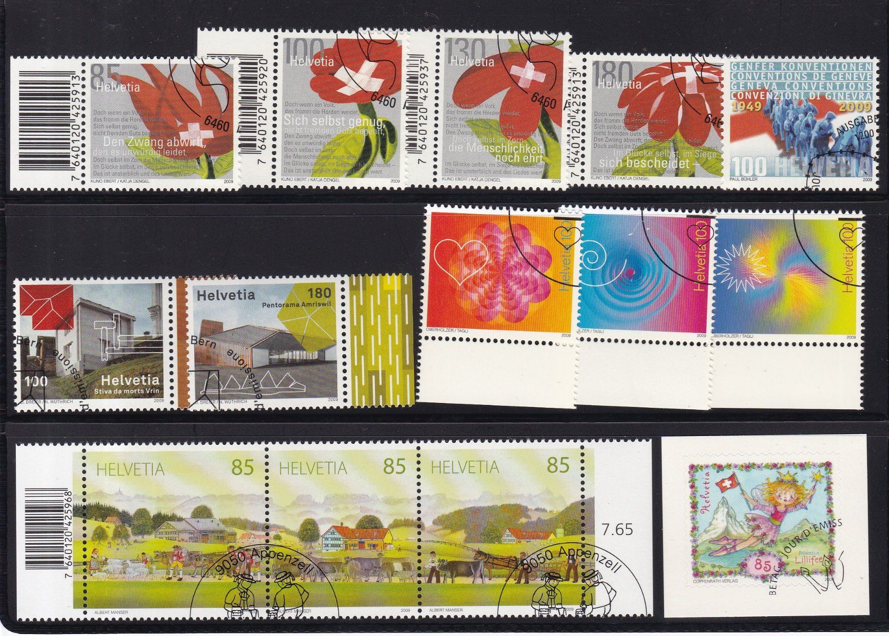Alle Briefmarken: CH Briefmarken Lot ab 2007, ET – Gebraucht aus Münchwilen AG von Nesar 5