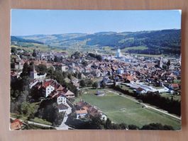 Moudon - vue aérienne - poste militaire
