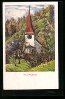 Kr. Stutz: Fischenthal, Motiv der Kirsch