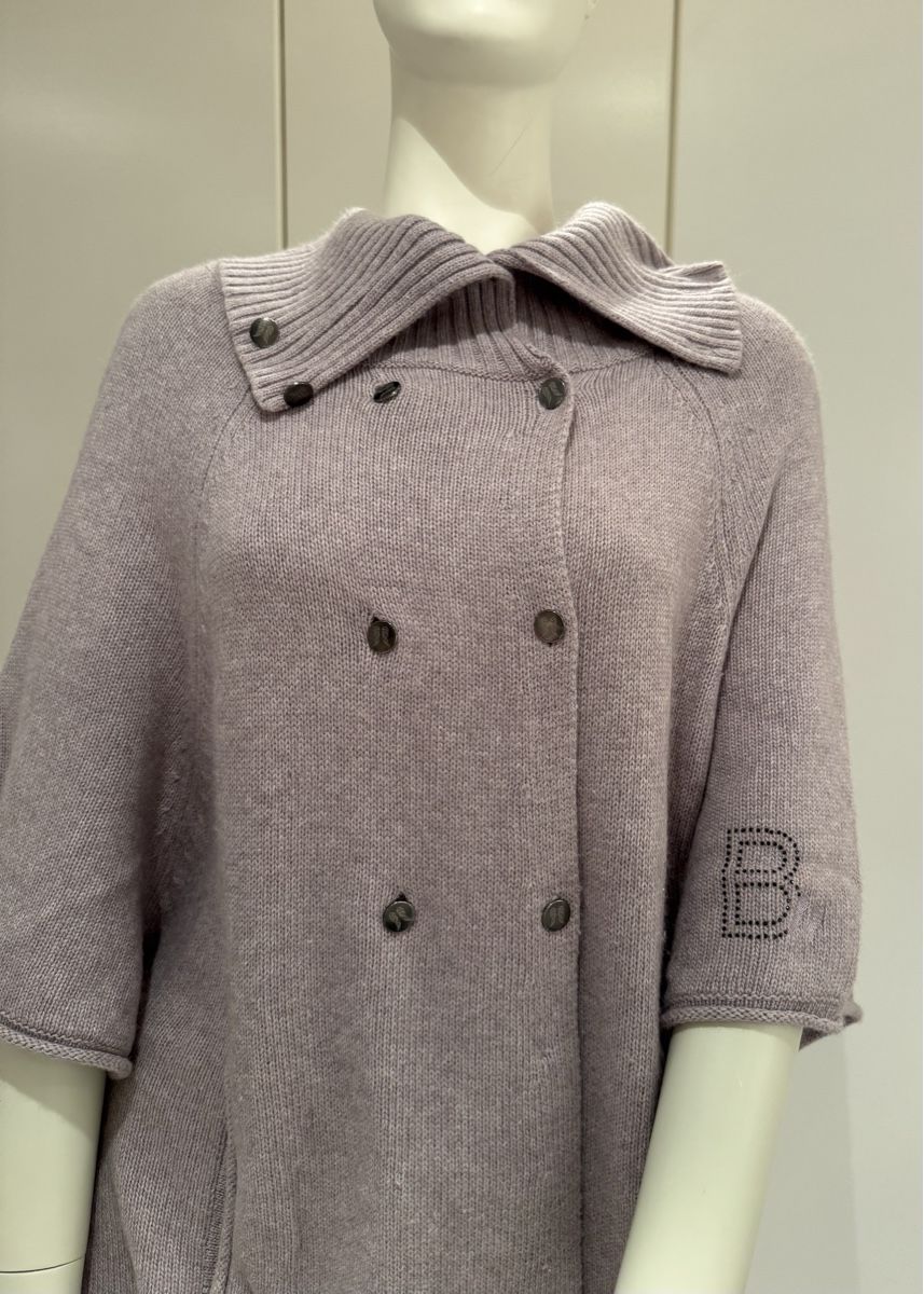 Giacche: Cape-jaquette Bérénice  couleur prune 40-42 – Nuovo (secondo la descrizione) da Genève venduto da flocon06 1