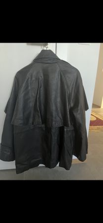 Zara Lederjacke/kurzer Trenchcoat onesize