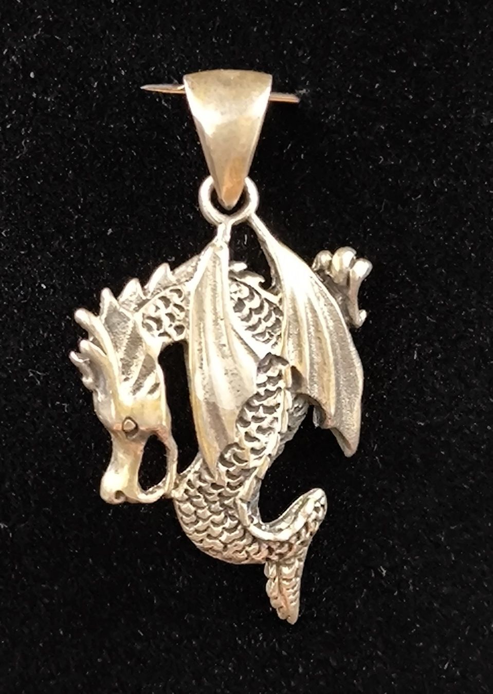 Anhänger: Anhänger Drachen, 925er Silber – Gebraucht aus Rorschacherberg von snOOpydOg11 1