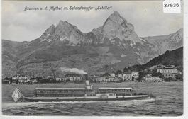 Brunnen - Salondampfer "Schiller" Bateau