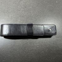 MONTBLANC Fülleretui Leder Schwarz kaum gebraucht