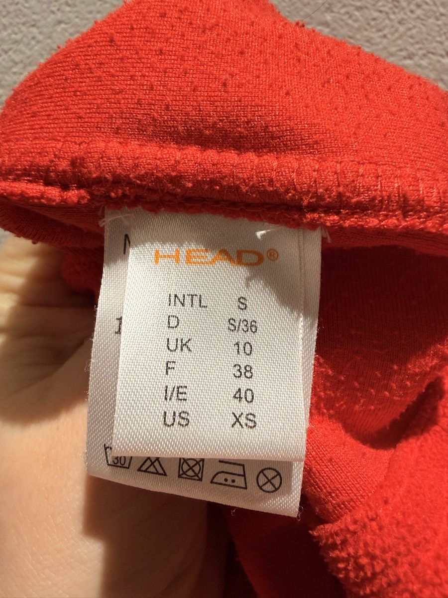 Head Giacche: Head Damen Fleece Jacke Rot gr S Weste Pullover Pulli  – Usato da Staad SG venduto da Chirrari 6