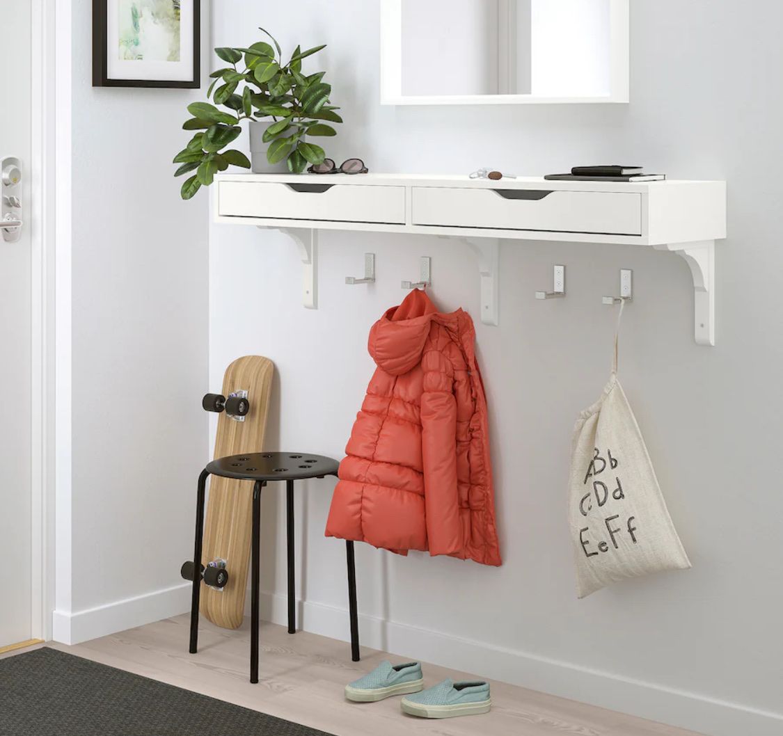 Regale: Ikea Wandkonsole mit Schublade, neuwertig. – Gebraucht aus Neuhausen von fco_q585