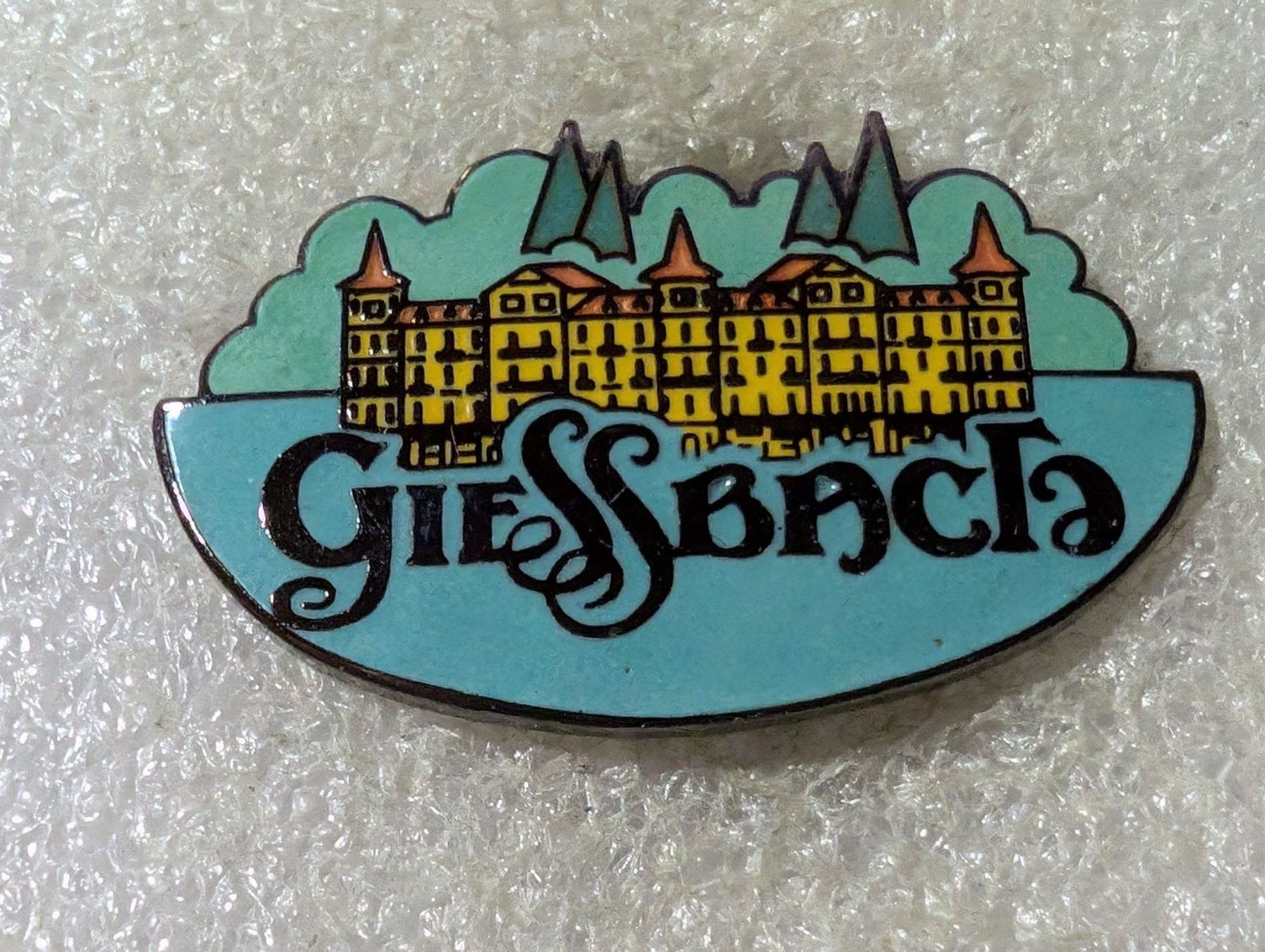 Placchette & Badge: Ansteckpin 147: Giessbacta – Usato da Oppligen venduto da Pin-Fall-Shop
