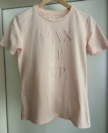 T-Shirt MAX IT UP light pink used