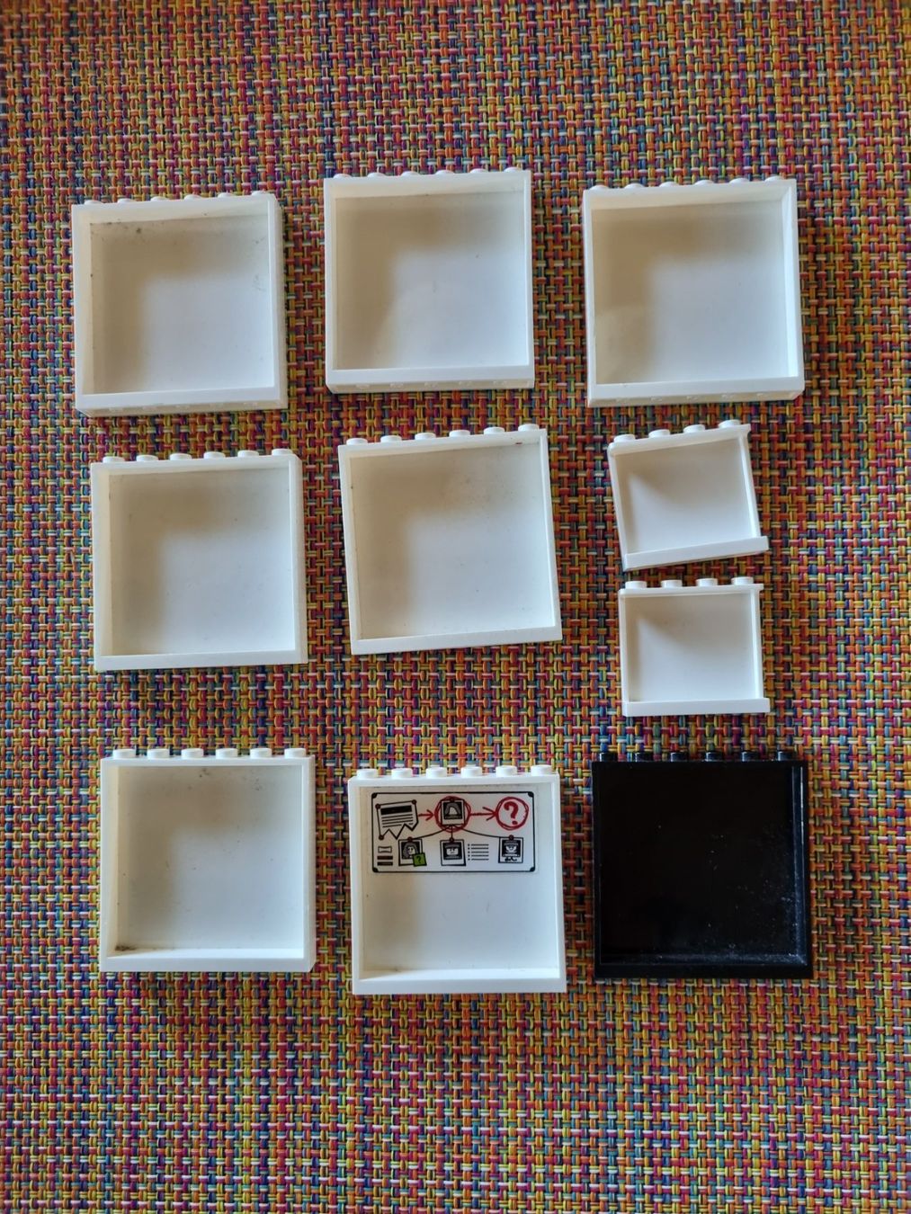 Lego Jeux de construction: LEGO 10x Panel – D'occasion à Basadingen par tot_59zf 1