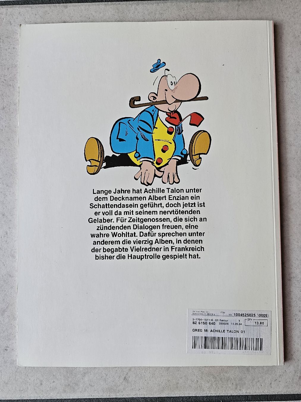 Fumetti: Achille Talon  -  Die Nervensäge – Usato da Schneisingen venduto da backstore24 1