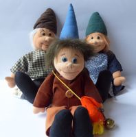Wichtel Familie, Kleinserie, Dresdner Künstlerpuppen, neu