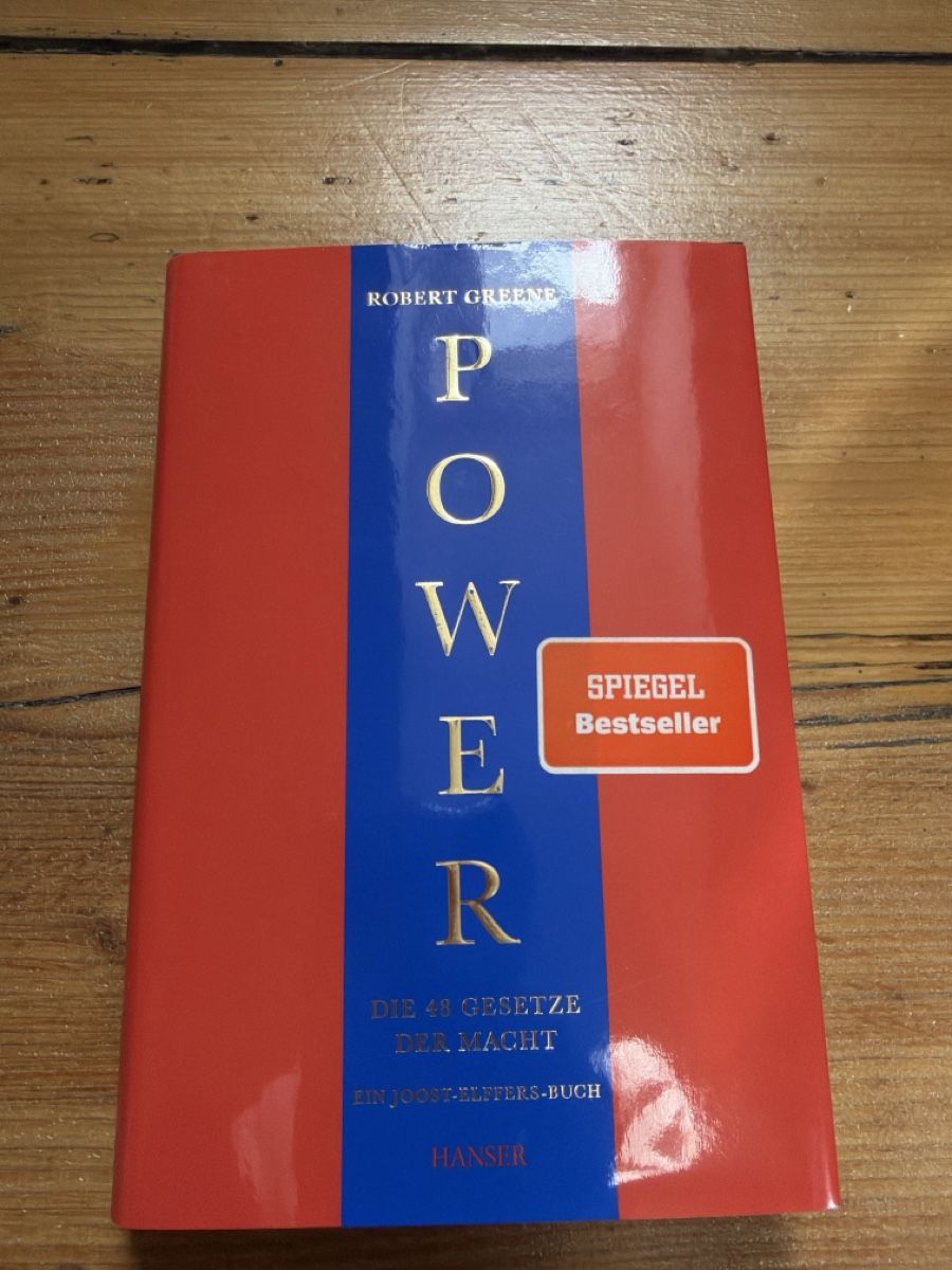 Libri: POWER - Robert Greene (Deutsch) – Nuovo (secondo la descrizione) da Zürich venduto da osw_82xn