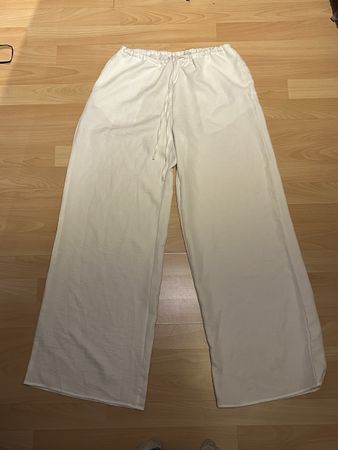 Pantalon de plage blanc taille S