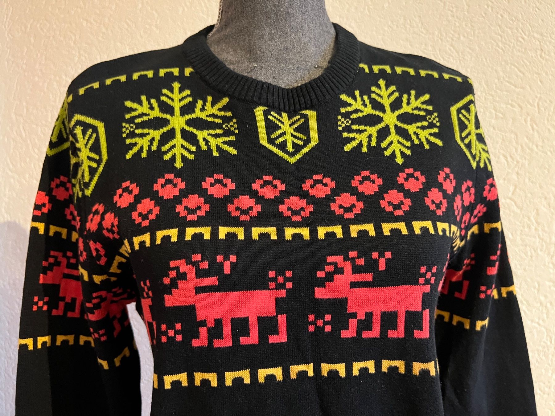Maglioni & Felpe: Frauen Pullover Strick Pullover Weihnachte Pulli Gr S – Usato da Frenkendorf venduto da Style365 2