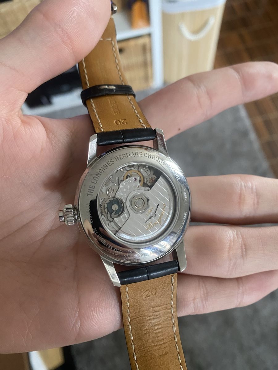Longines Orologi: Box included - Longines Heritage Chronograph Automatic Watch – Usato da St. Gallen venduto da moh_9622 4