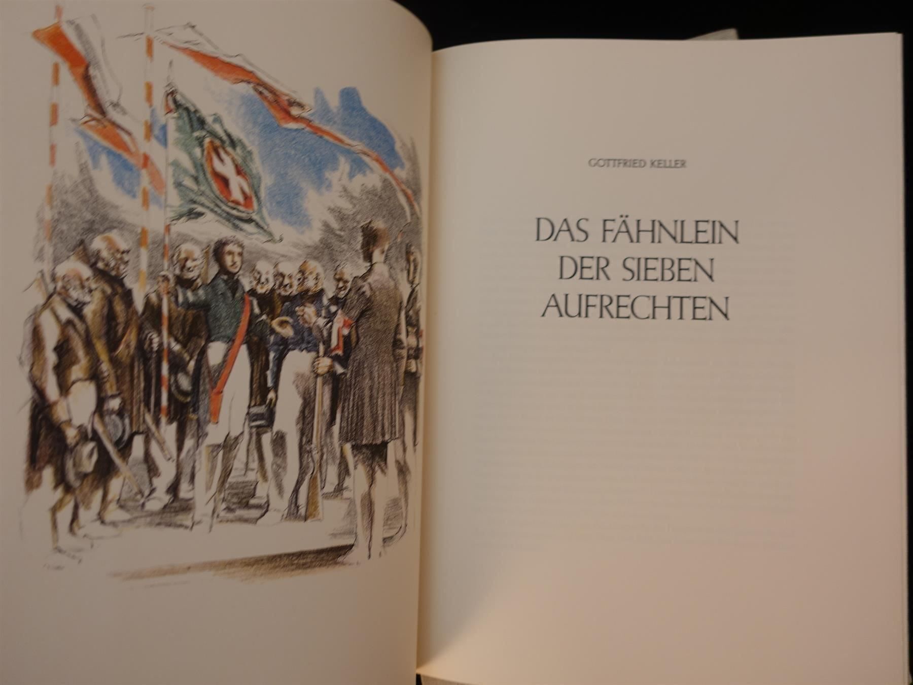 Libri: Gottfried Keller Otto Baumberger – Usato da Gutenswil venduto da Optico 2