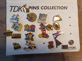 TDK Pin Collection