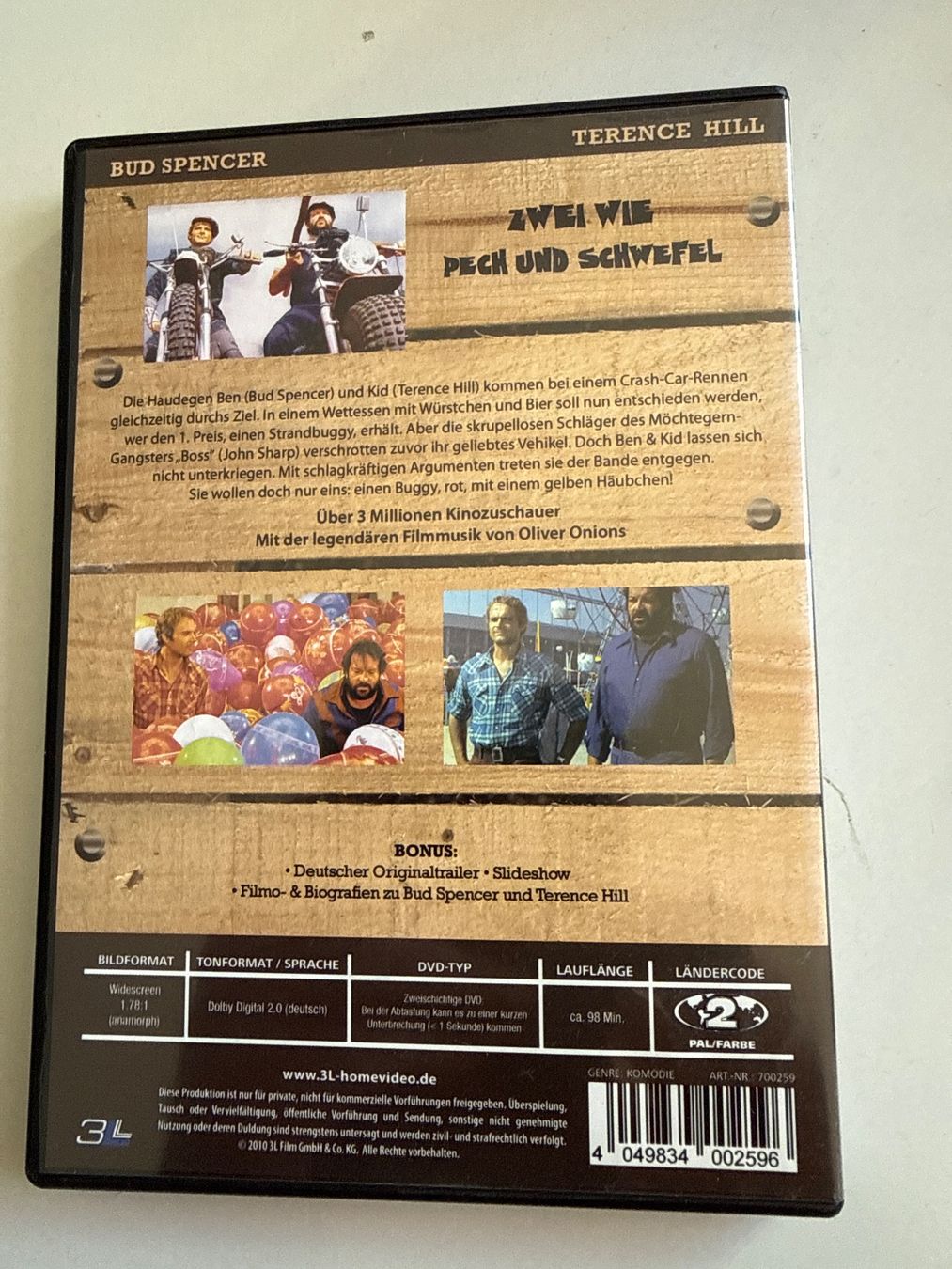 Tutti i DVDs: Zwei wie Pech und Schwefel – Nuovo (secondo la descrizione) da Neuhausen venduto da D-MAC 1
