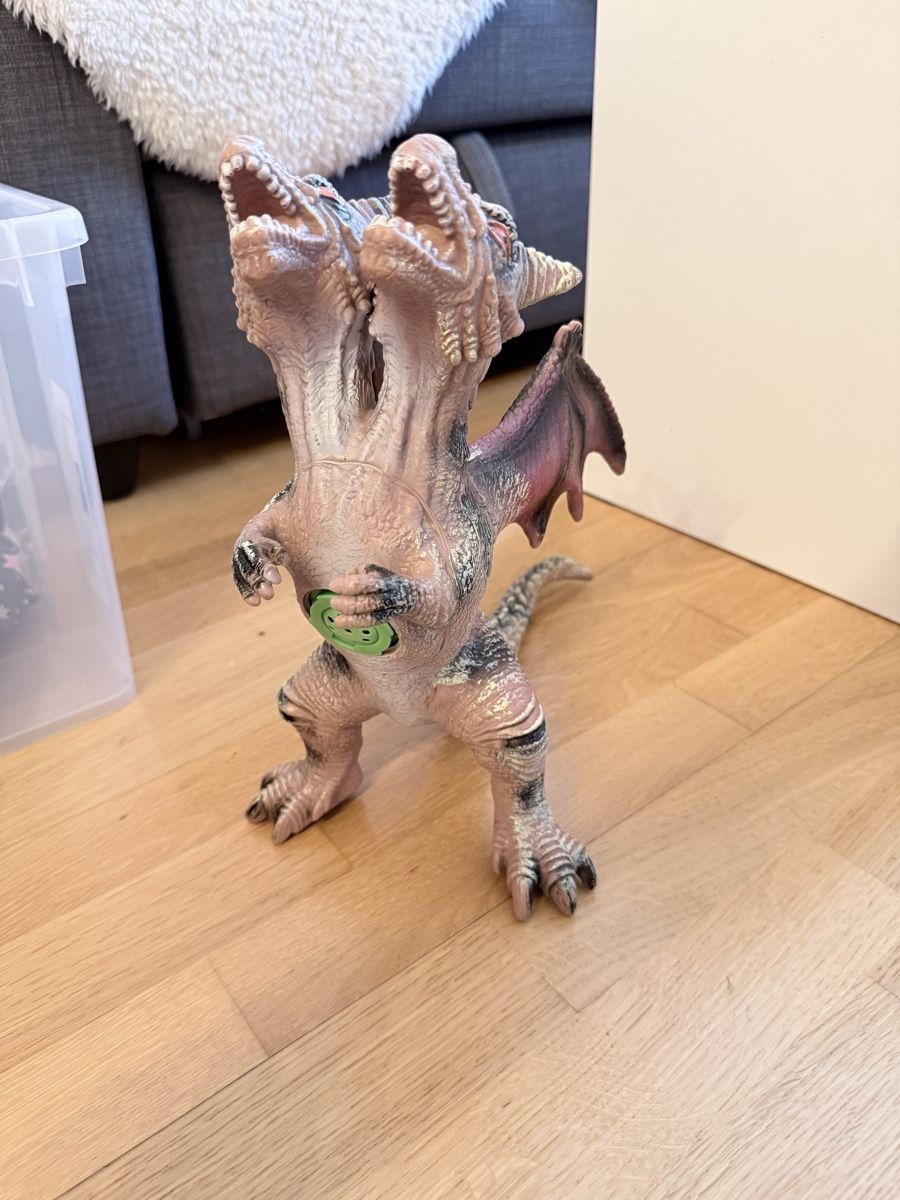 Giocattoli: zweiköpfiger Drache aus Plastik – Usato da Bubendorf venduto da 29Cari1994 4