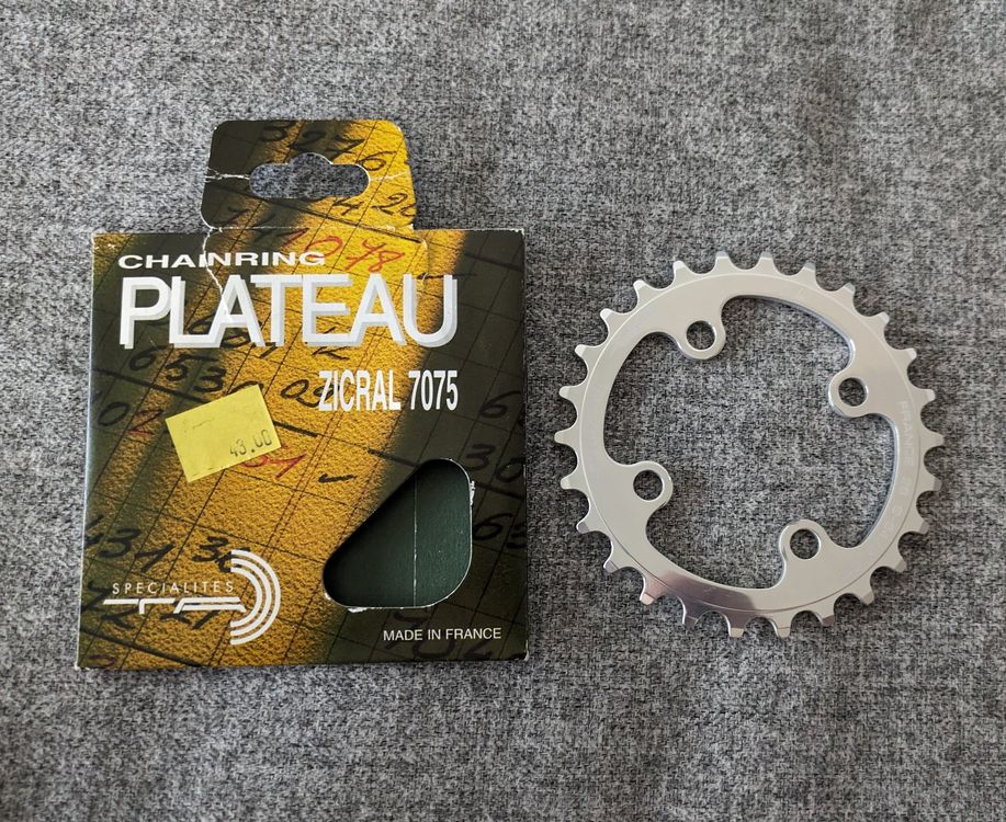 Specialites TA Kettenblatt 42 Zähne – Schwarz, Ø104 Mm, Für Single-Speed & Rohloff Nabenschaltung