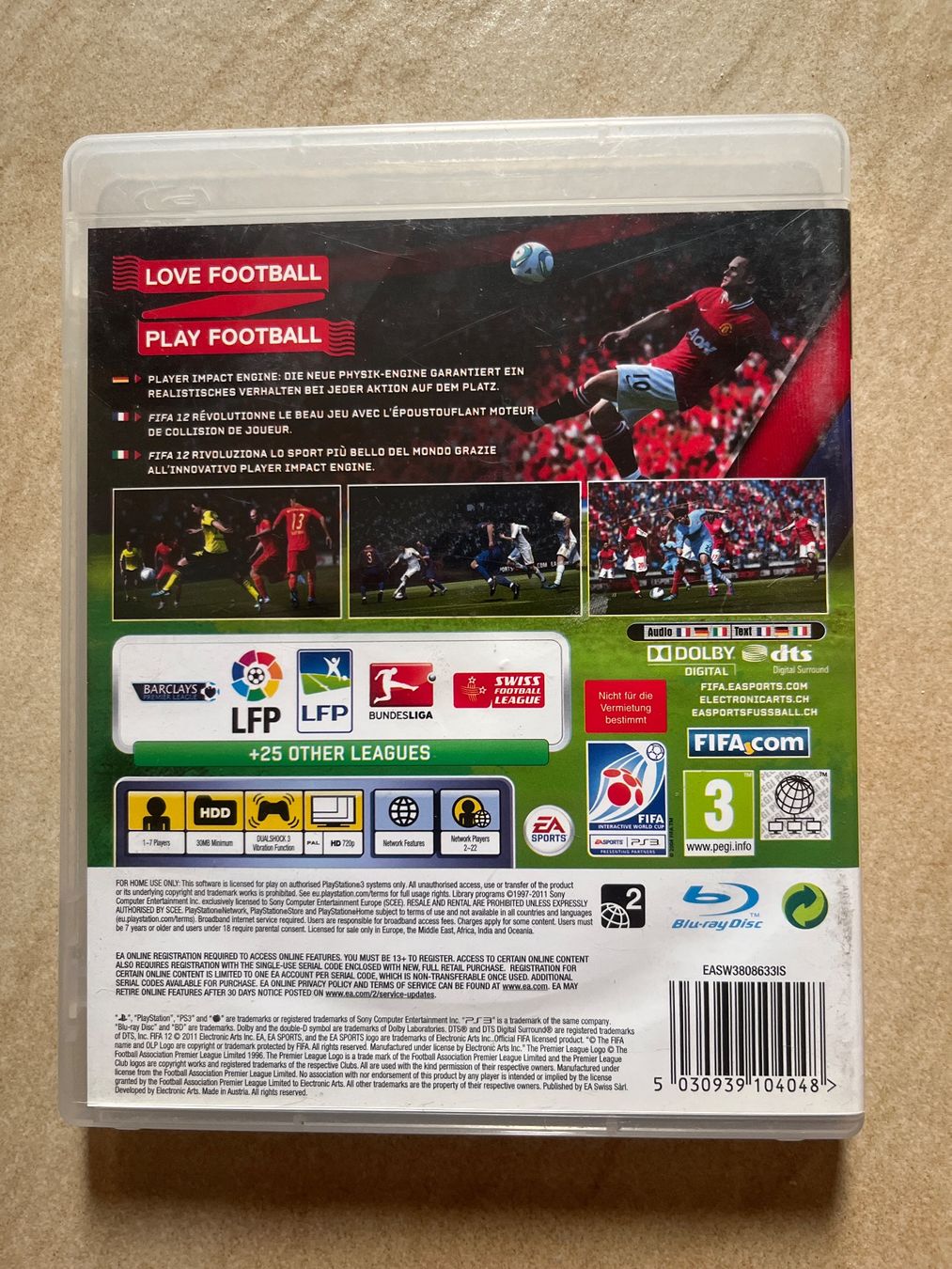 Sony Giochi: Jeu FIFA 12 pour PS3 – Usato da Vernayaz venduto da Darkfrost 1