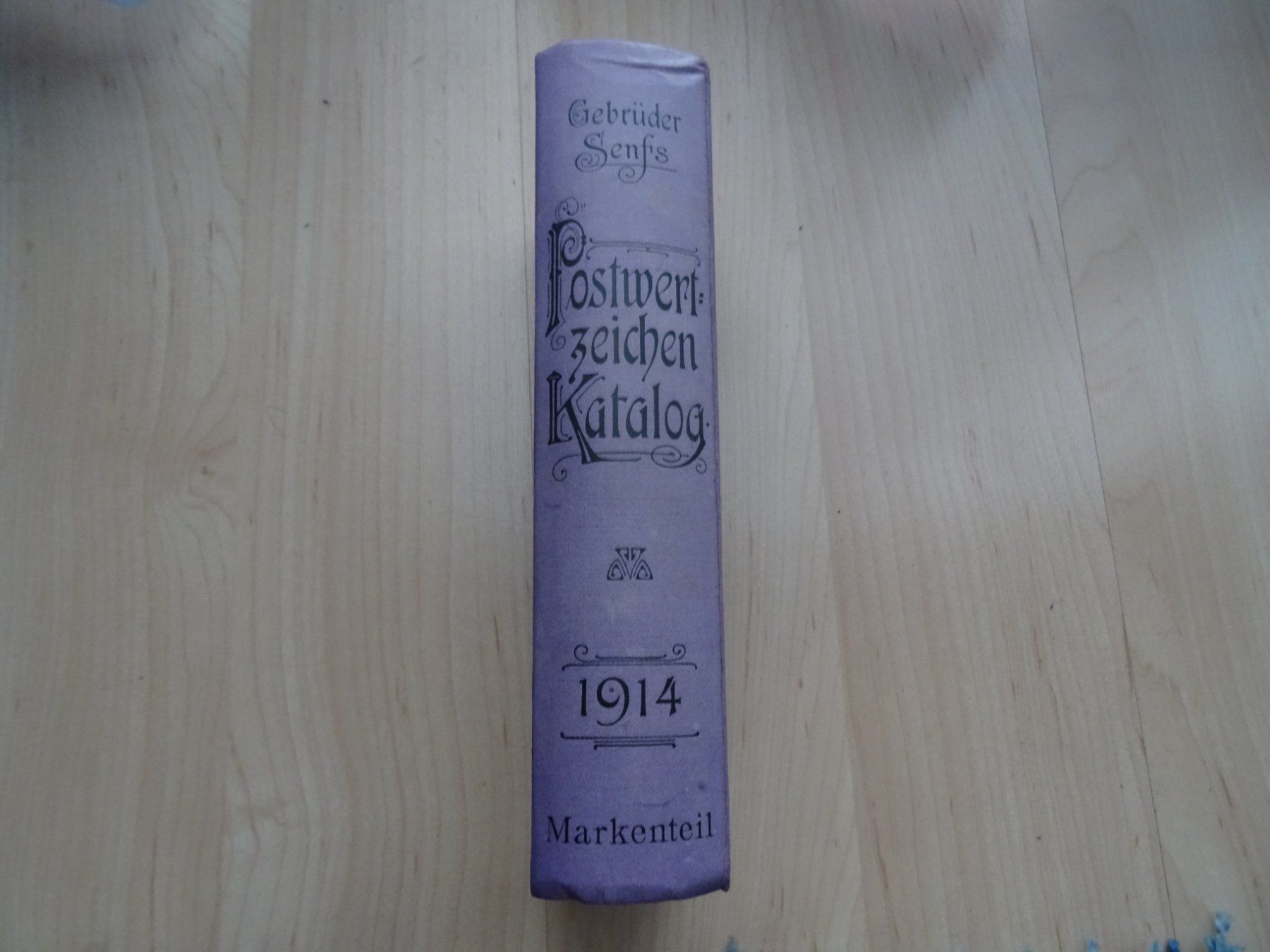 Libri: Postwertzeichen-Katalog 1914 Gebrüder Senfs, Leipzig – Usato da Lupfig venduto da Buerkli20 1