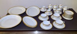Limoges Matignon Gold  lot 37 pièces