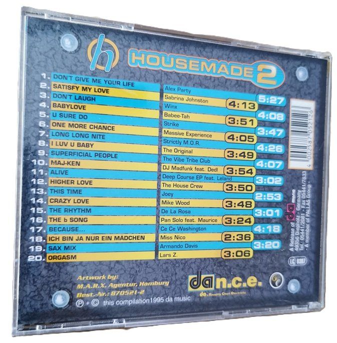 CD: Housemade 2  (CD) – Usato da Wilen b. Wollerau venduto da morethanmusic 1