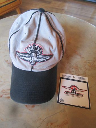 INDIANAPOLIS MOTOR SPEEDWAY CAPE UND FORMULA1 STICKER