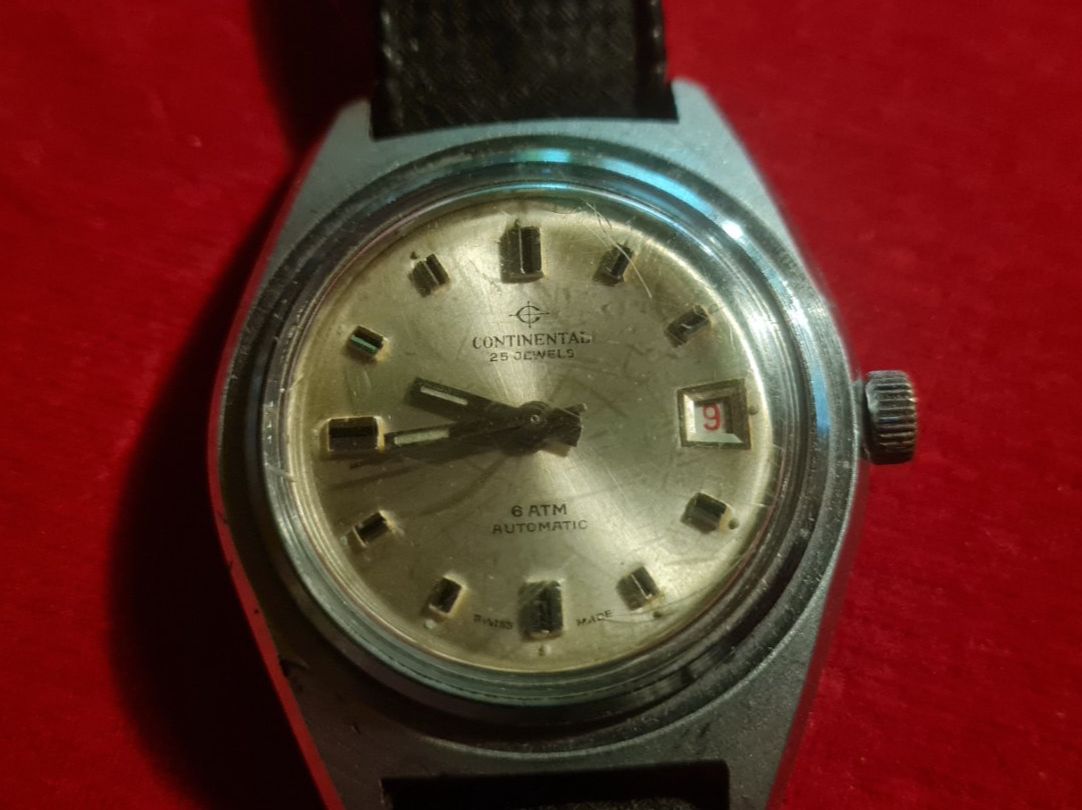Continental Uhren: Vintage Continental Automatic, 25 Jewels, Sammlerstück! – Gebraucht aus Hofstetten b. Brienz von Nordtor