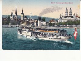 Zürich Salondampfer 1914