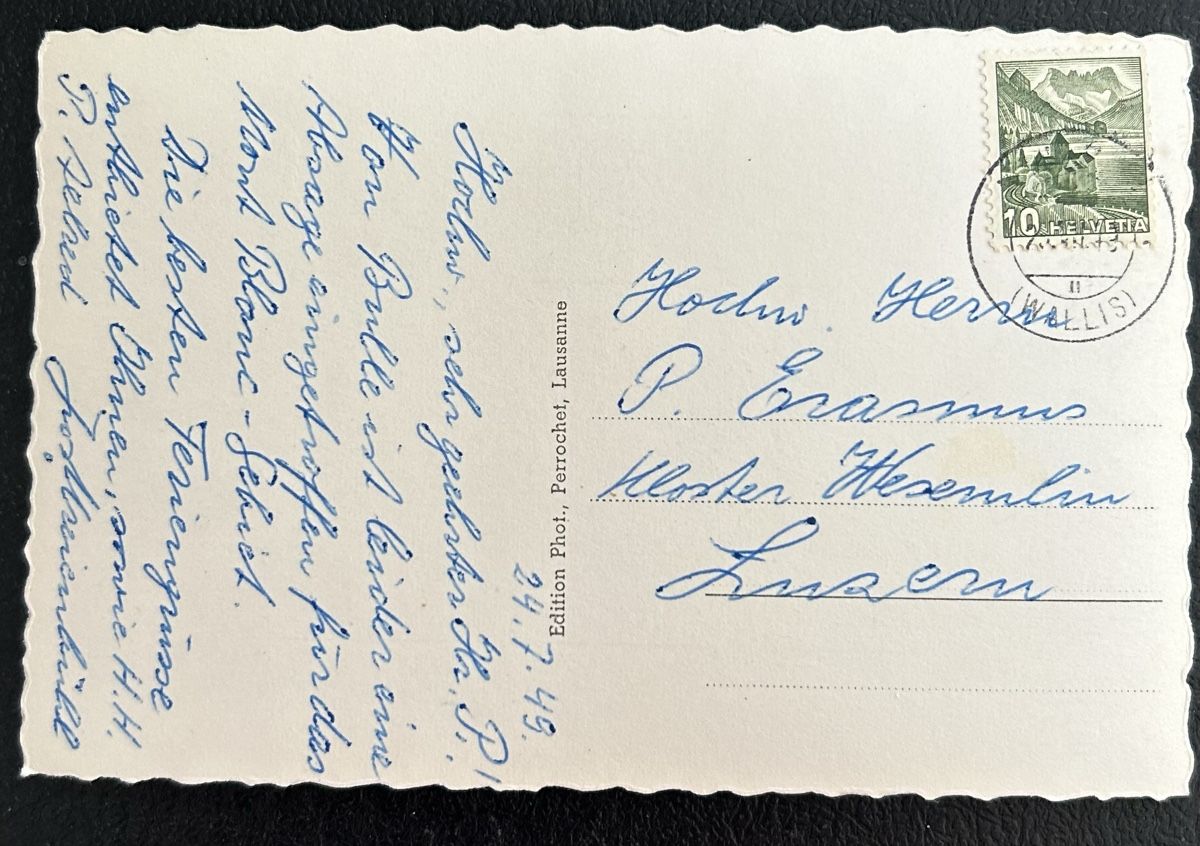 Cartes postales: Kippel im Lötschental Friedhof  – D'occasion à Horw par Tellbub 1