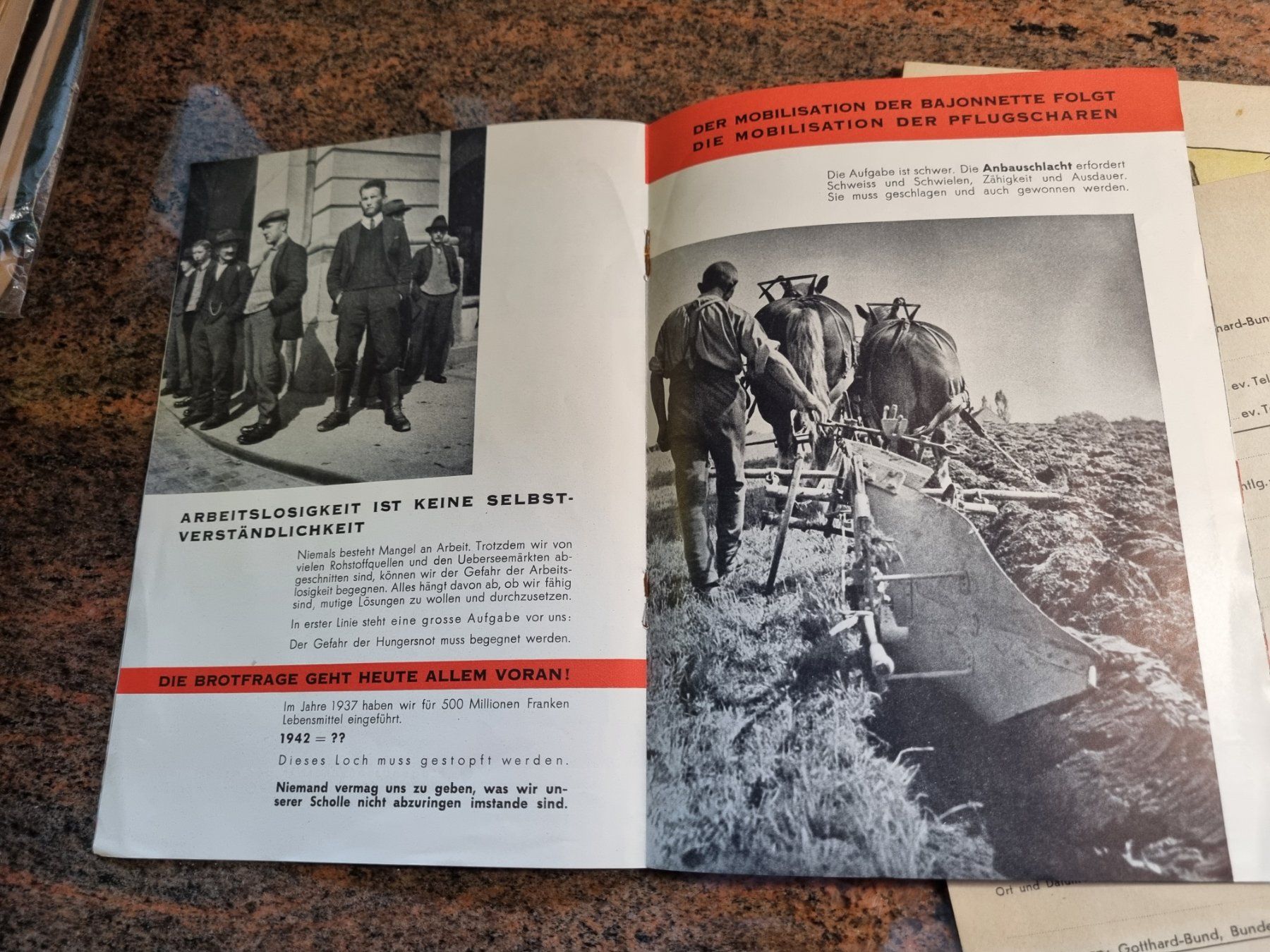 Documenti: Politik 1926 Werbung Prospekte – Usato da Trachslau venduto da post35 5