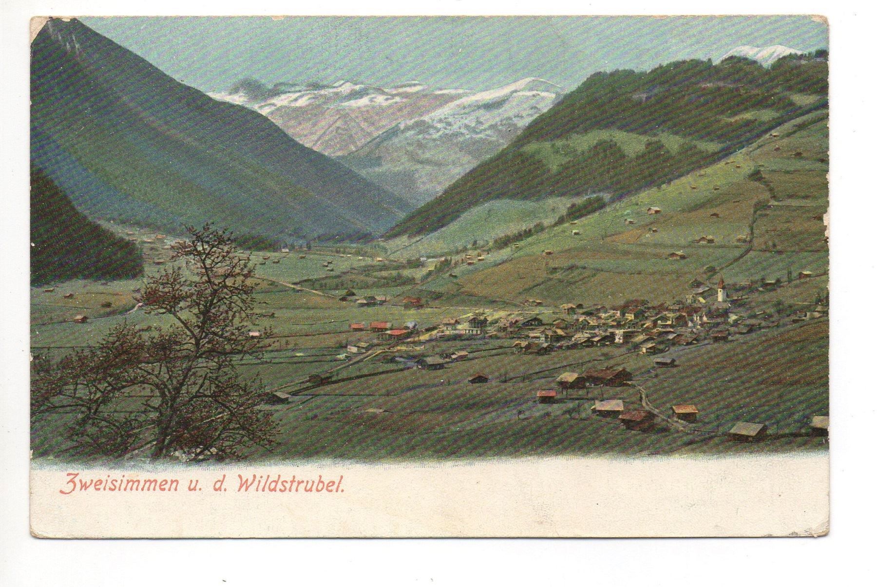 Ansichtskarten: ZWEISIMMEN – Gebraucht aus Jona von philajona