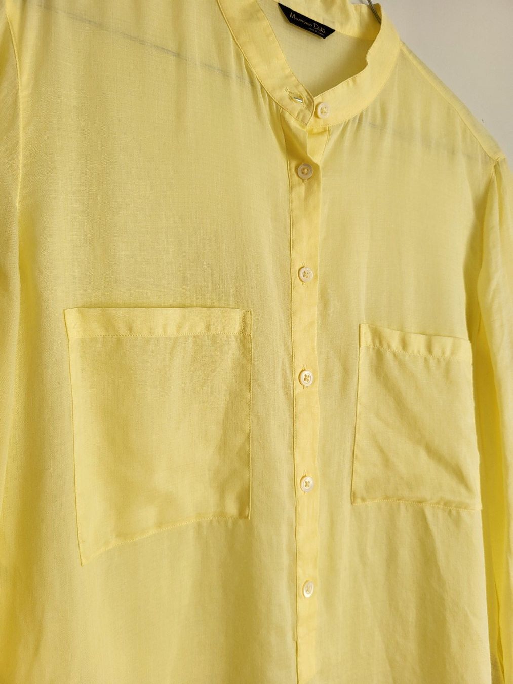 Massimo Dutti Blusen: Massimo Dutti Bluse Damen, Gr.38 - Gelb – Gebraucht aus Baar von clar6 5