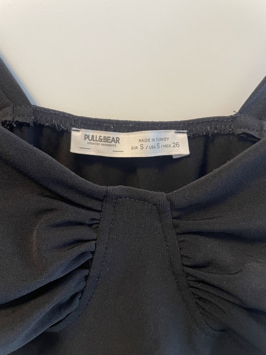 Pull&Bear Tops: Pull&Bear Top, schwarz, Grösse S, neuwertig, Sommer – Gebraucht aus Rütihof von iwnwiansn1 1
