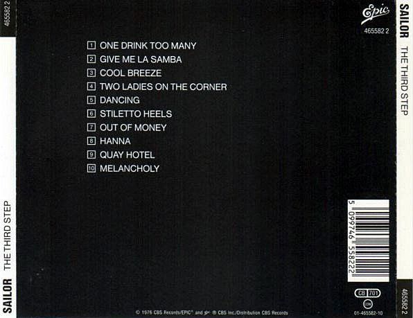 CD: CD Sailor - The third step (1976) – Usato da Möriken AG venduto da mineralia 1