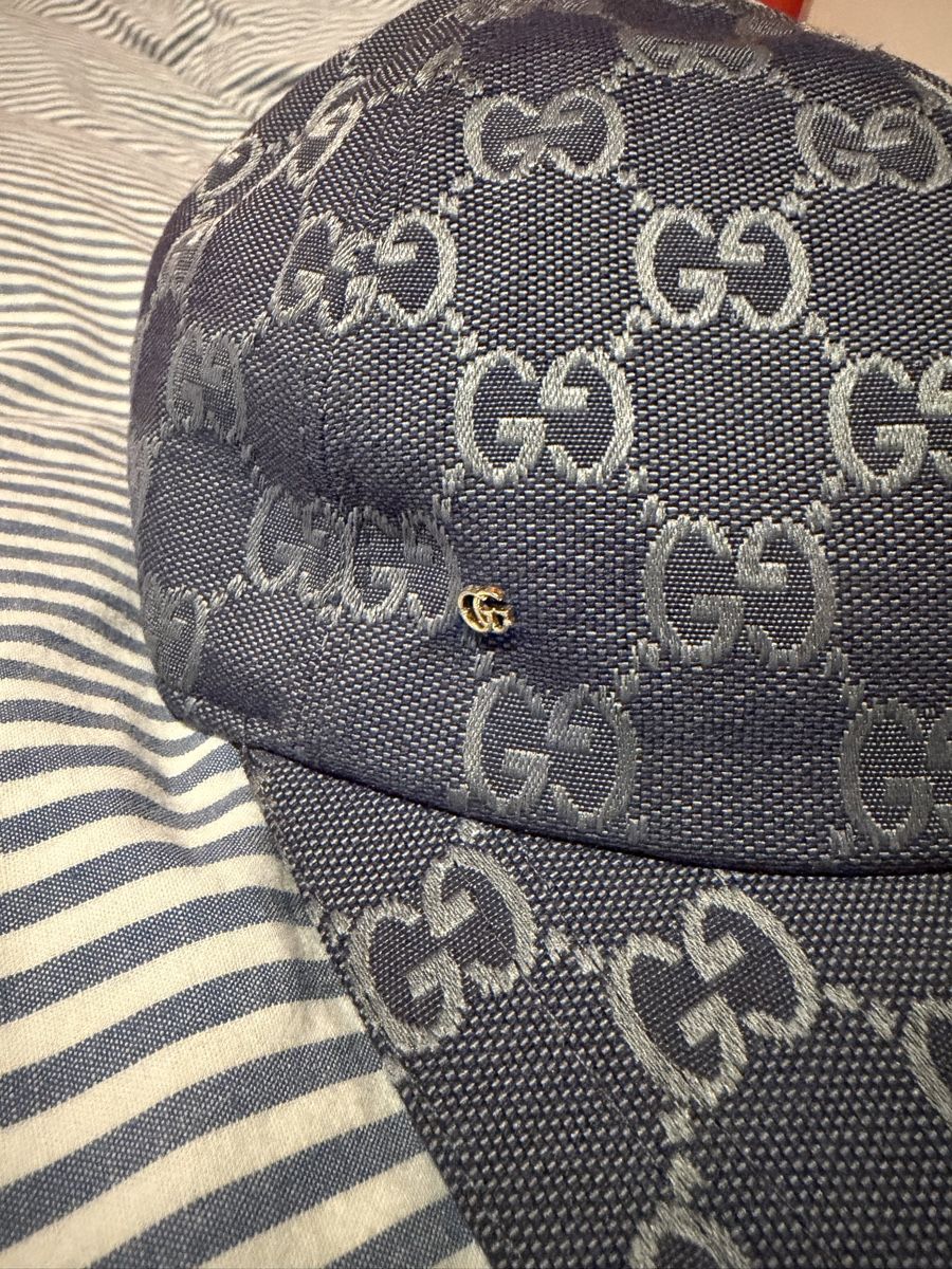 Gucci Copricapi, berretti & cappellini: Casquette Gucci bleu – Usato da Charrat venduto da rom_yv9b 1