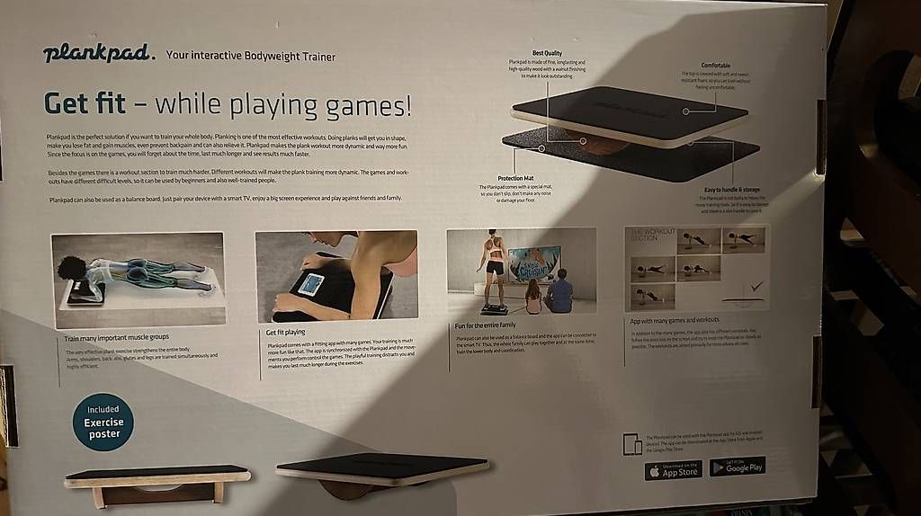 Plankpad Hometrainer: Plankpad Pro – Nuovo (secondo la descrizione) da Niederwangen BE venduto da interboy22 1