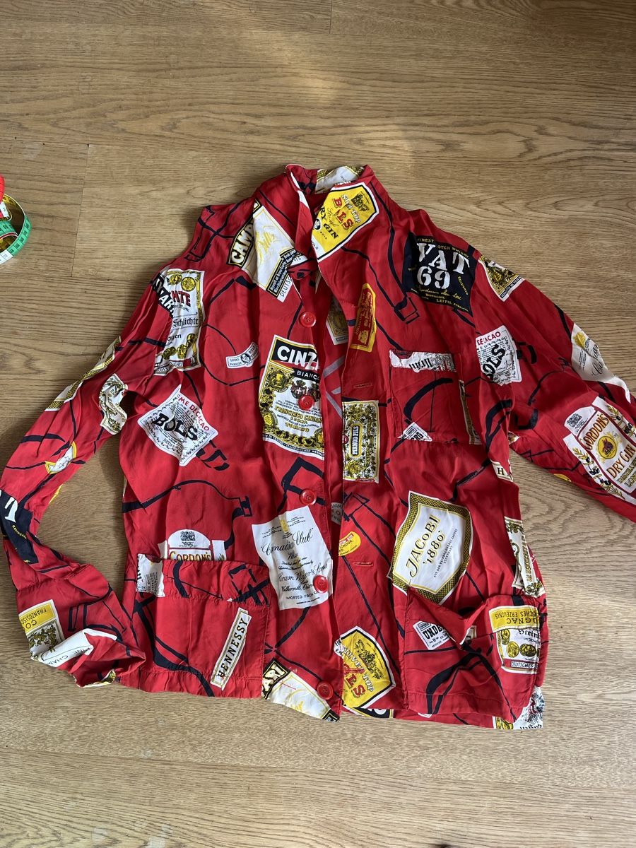 Blusen: Vintage bluse Apéro print – Gebraucht aus zürich von Kathyk
