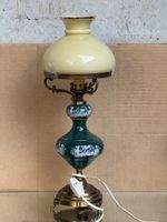 Lampe vintage en émeraude et laiton – Décoration intérieure