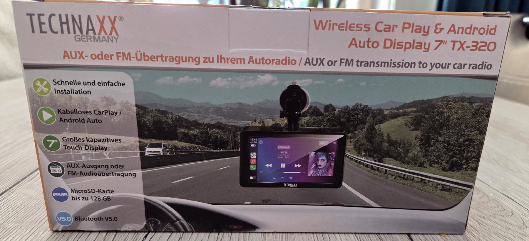 Accessori per altri veicoli: Technaxx 7" TX-320 Wireless CarPlay & Android Auto Display – Nuovo (secondo la descrizione) da Luzern venduto da pie_y7zc