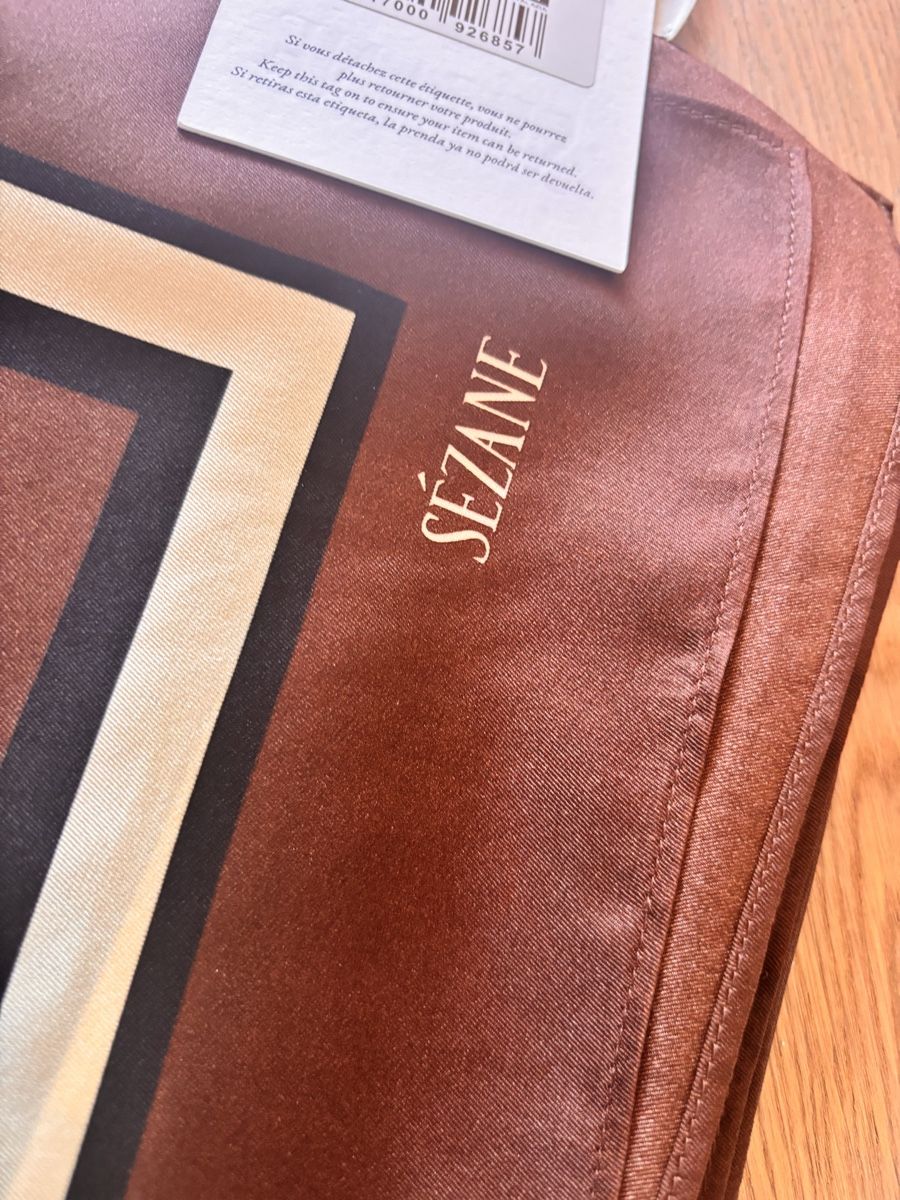 Sezane Foulard & Sciarpe: Sézane Scarf Cleonie – Nuovo e nell'imballaggio originale da Constantine venduto da boukledor 7